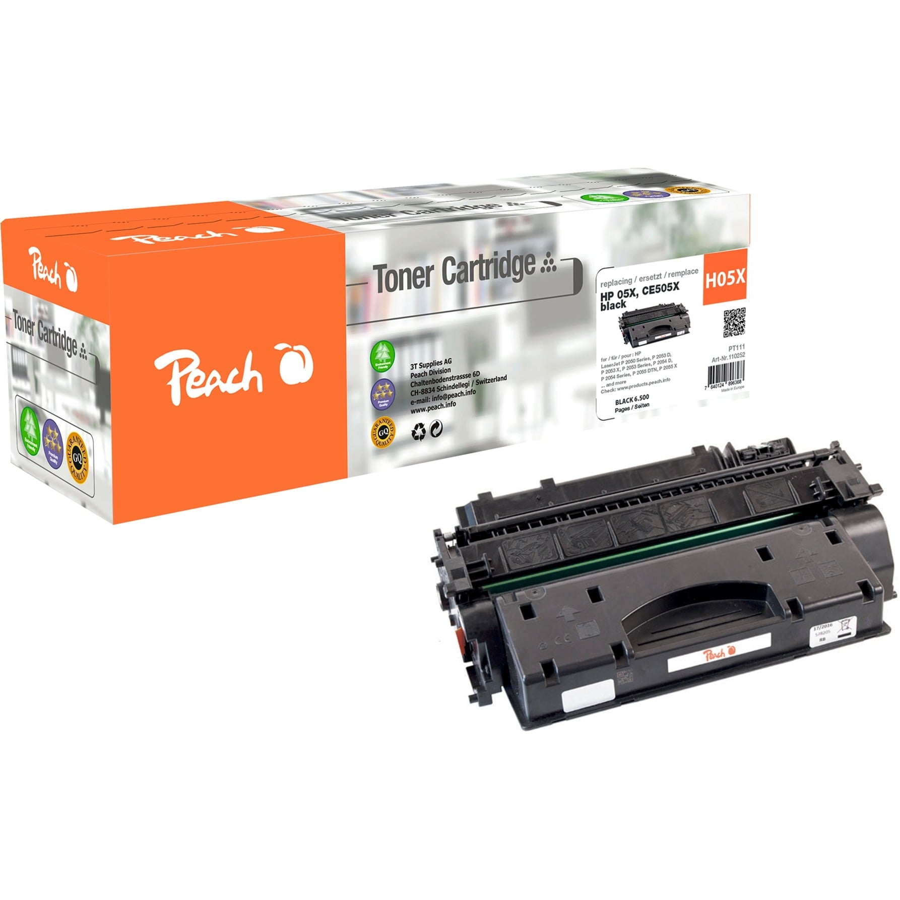 Toner schwarz 110252