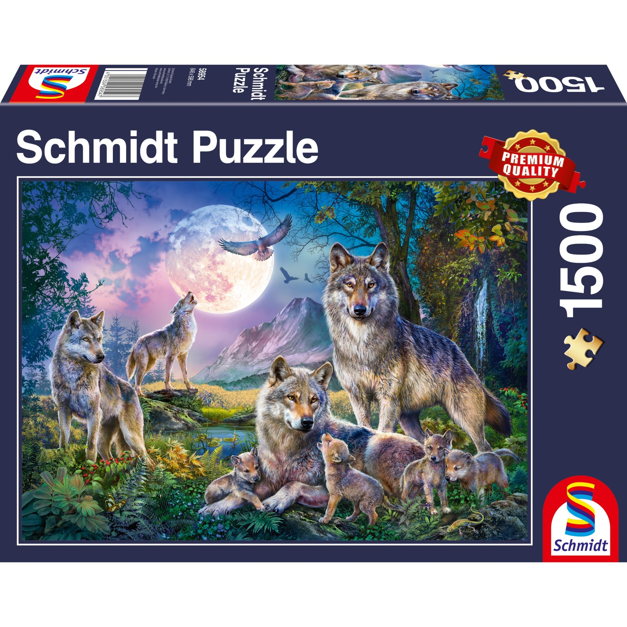 Schmidt Spiele Puzzle Wölfe | 04001504589547 Schmidt Spiele Puzzle Wölfe | 04001504589547