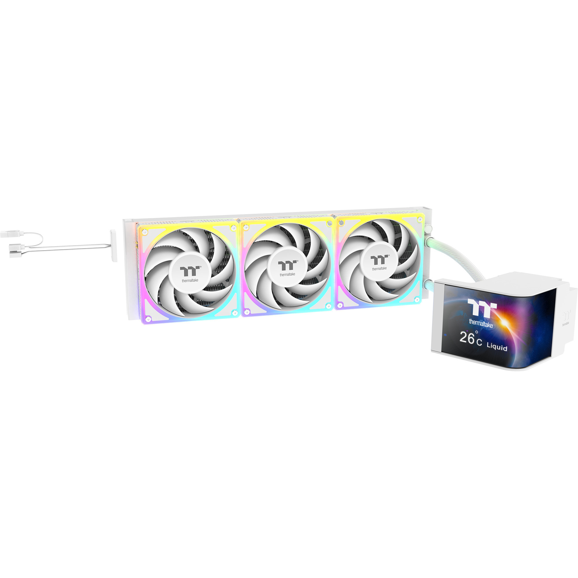 MAGCurve 360 Ultra AIO ARGB Snow Edition, Wasserkühlung