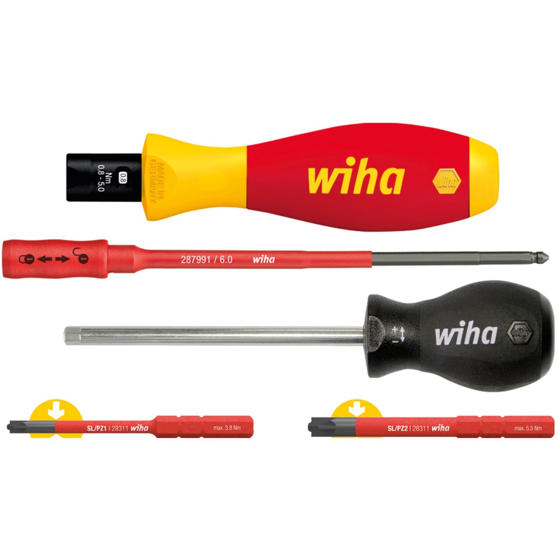 Drehmoment-Schraubendreher Set TorqueVario-S electric