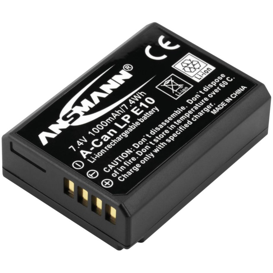 Ansmann A-Canon LP E10, Kamera-Akku | 04013674012381 Ansmann A-Canon LP E10, Kamera-Akku | 04013674012381