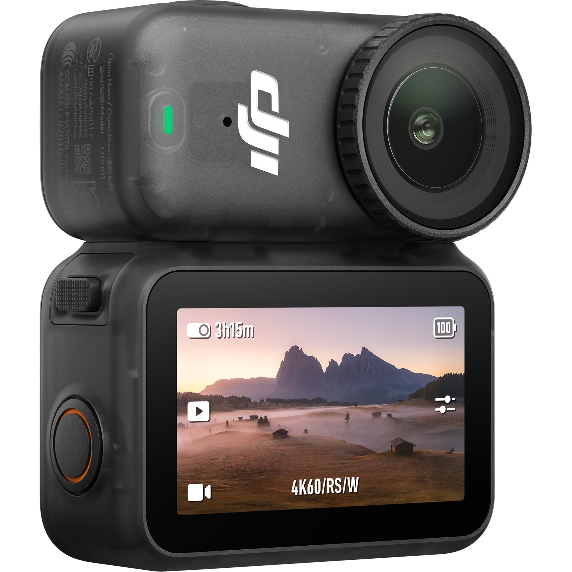 Osmo Nano Standard Combo (128GB), Videokamera