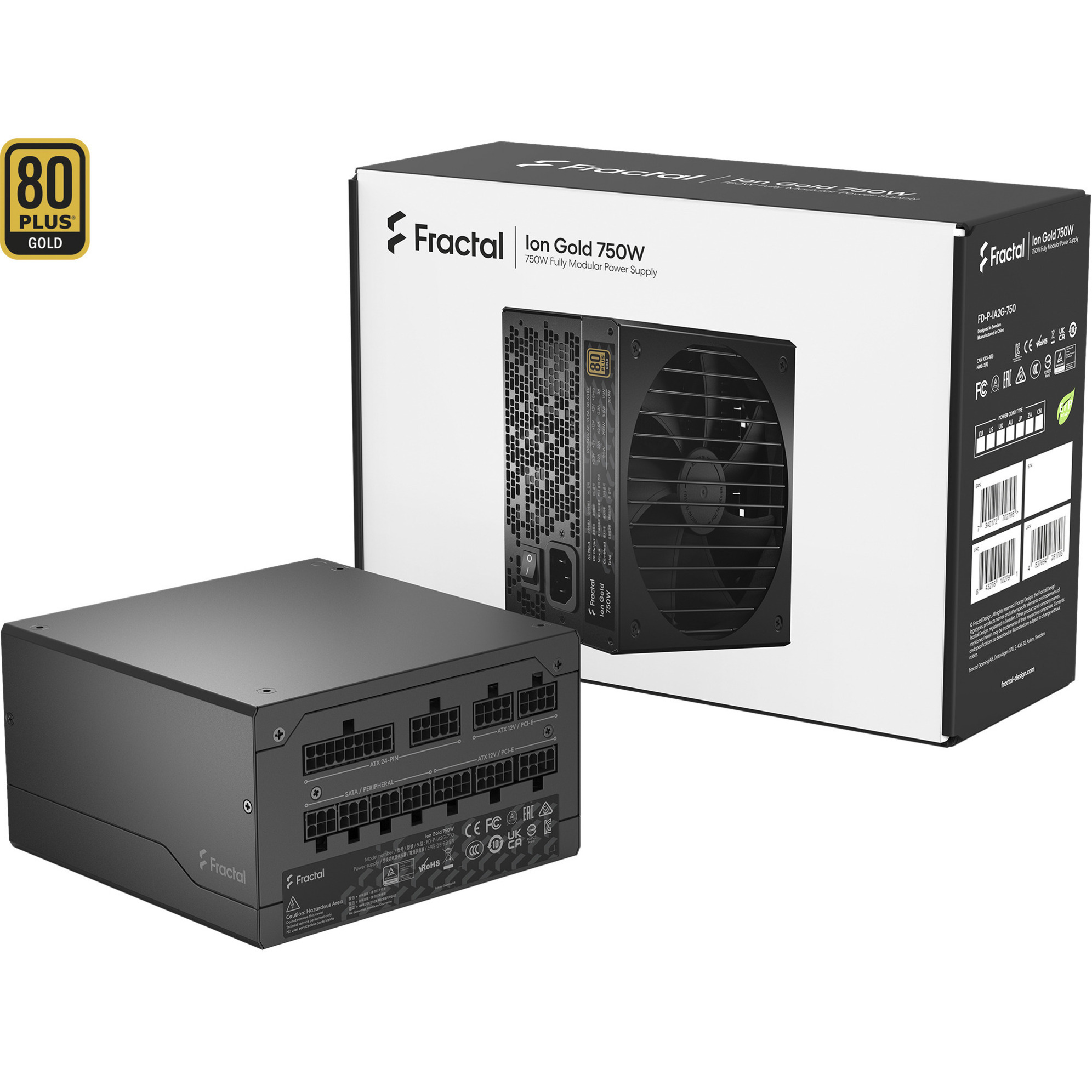 ION Gold 3 750W, PC-Netzteil