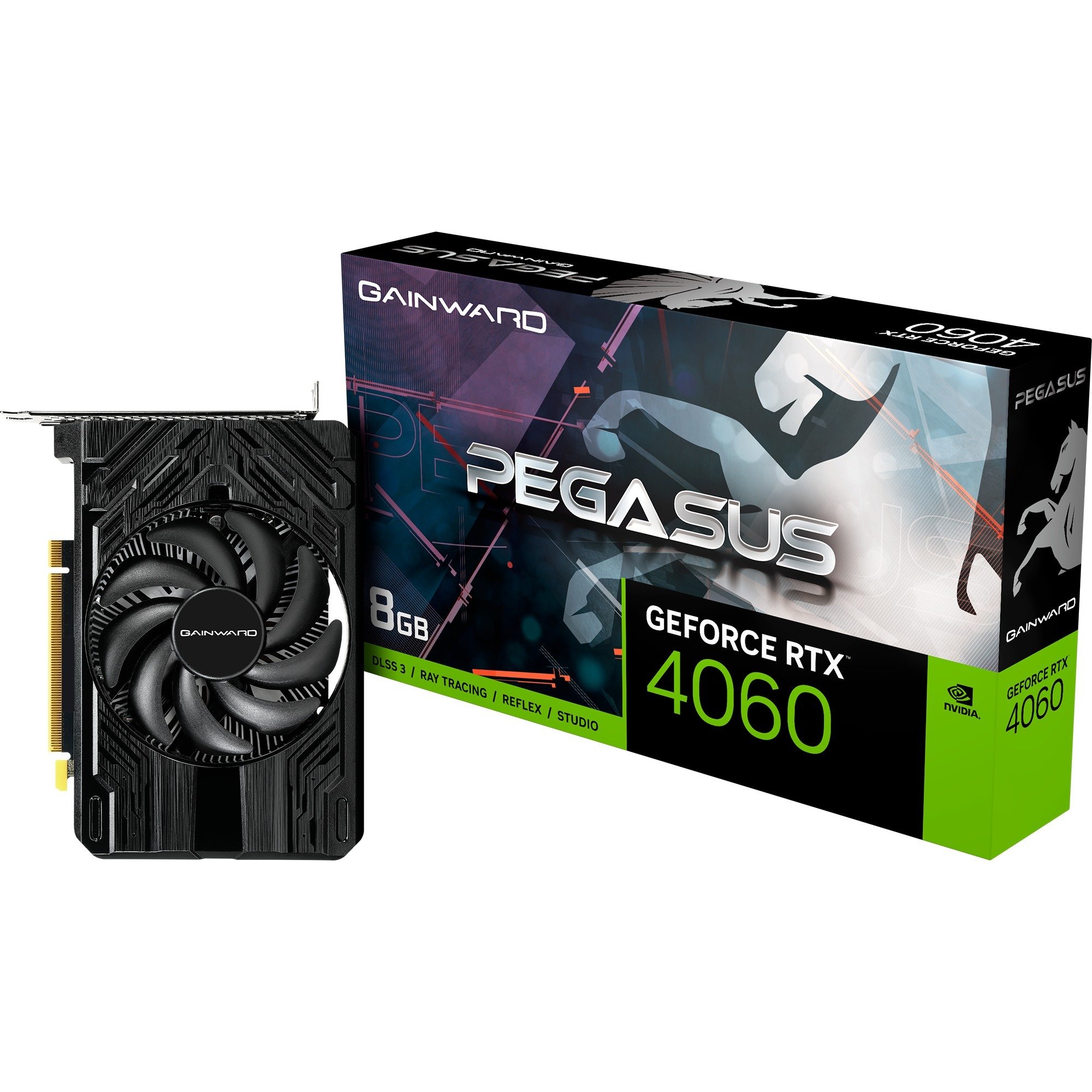 Gainward GeForce RTX 4060 Pegasus, Grafikkarte | 04710562244083 Gainward GeForce RTX 4060 Pegasus, Grafikkarte | 04710562244083