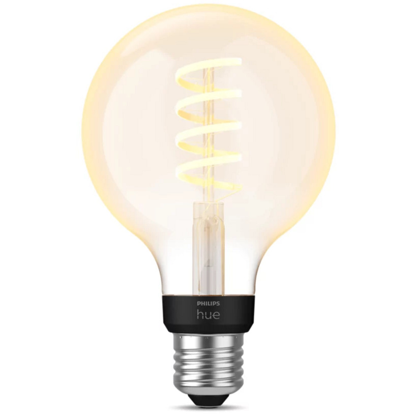 White Ambiance E27 Filament Lampe E27 Globe 550 lm, LED-Lampe