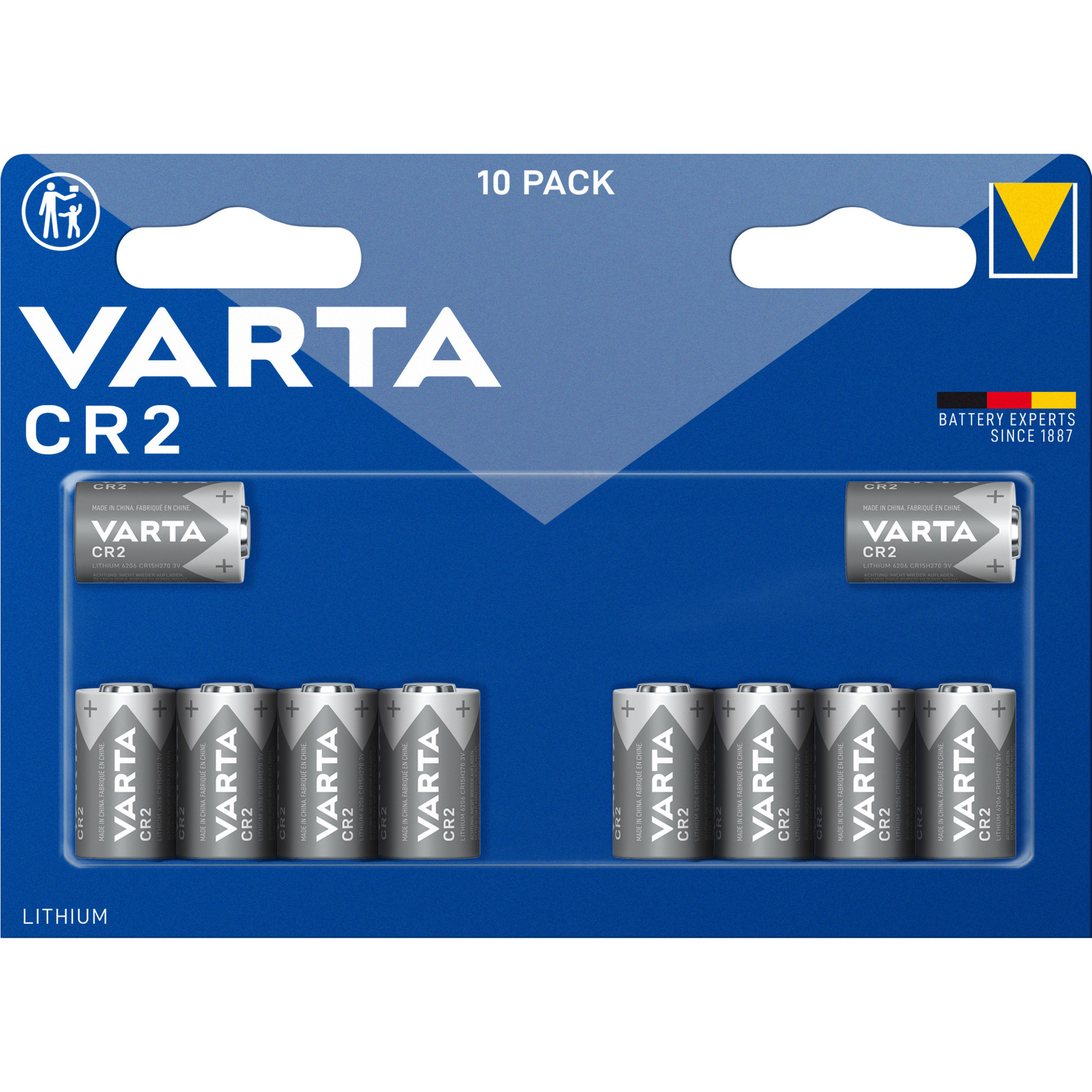 Lithium Cylindrical Batterie CR2 3V, CR15H270
