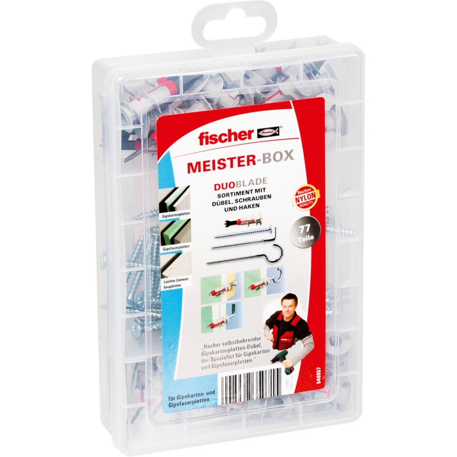 Meister-Box DUOBLADE Gipskartondübel