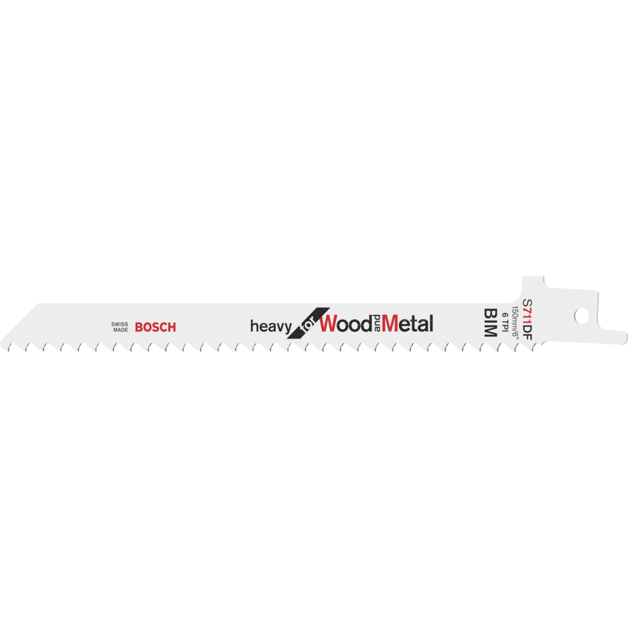 Bosch Säbelsägeblatt S 711 DF Heavy for Wood and Metal, 5 Stück | 03165140235525 Bosch Säbelsägeblatt S 711 DF Heavy for Wood and Metal, 5 Stück | 03165140235525