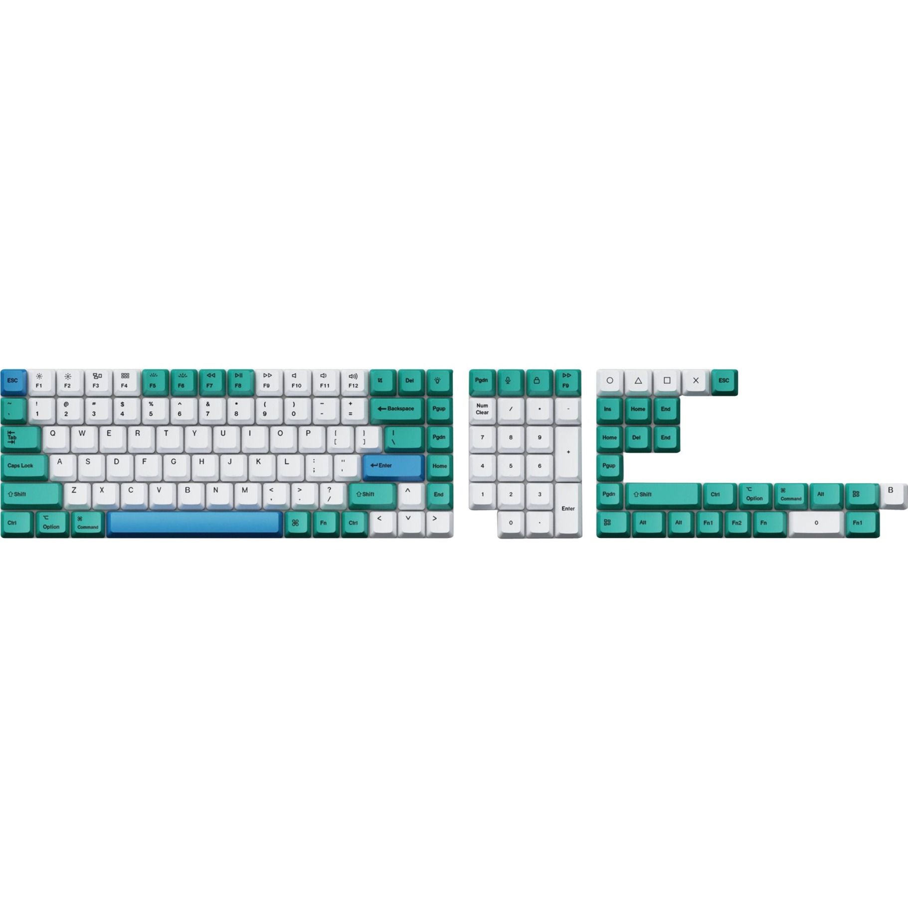 Keychron OEM Dye-Sub PBT Full Keycap-Set – Iceberg, Tastenkappe | 04895248827177 Keychron OEM Dye-Sub PBT Full Keycap-Set – Iceberg, Tastenkappe | 04895248827177