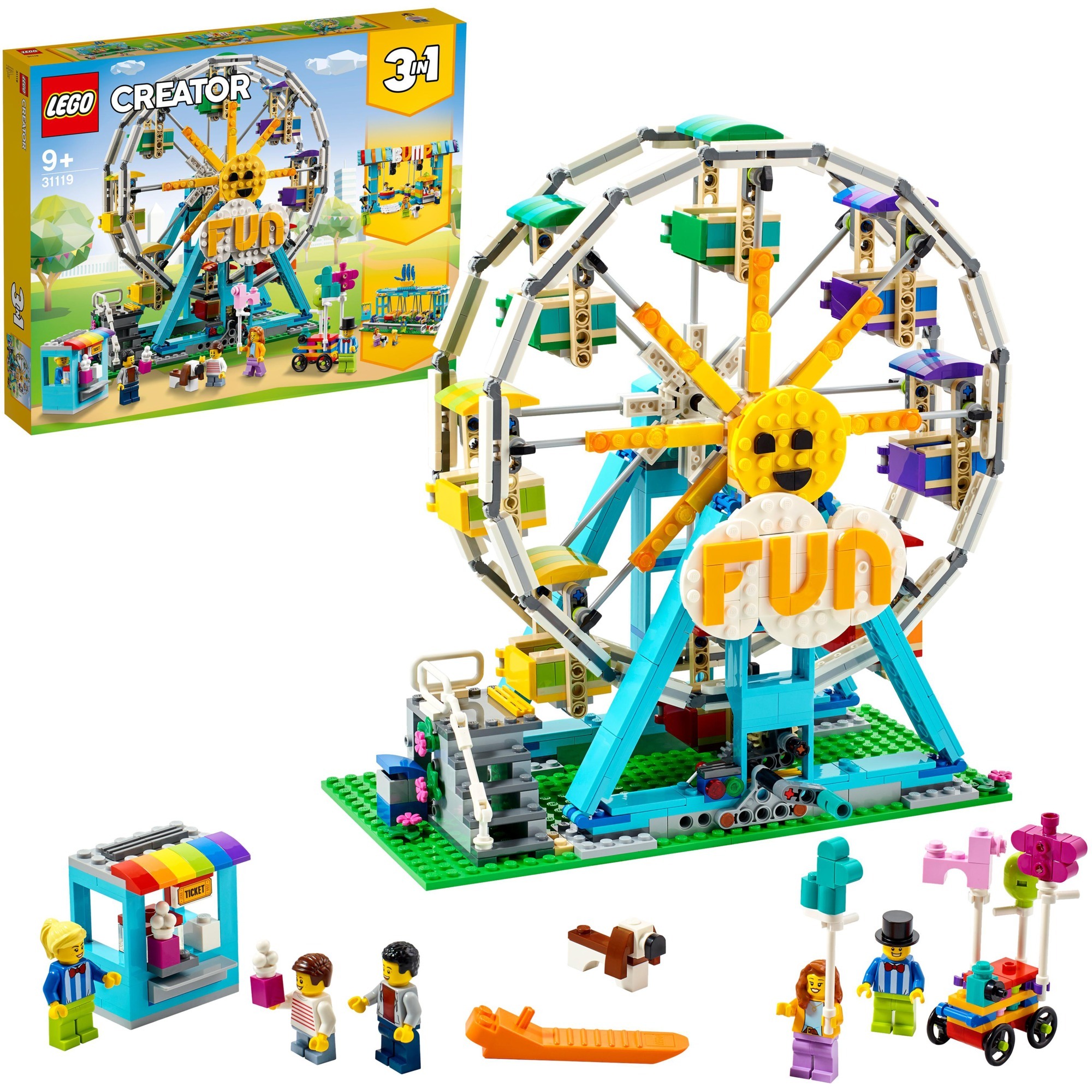 31119 Creator Riesenrad, Konstruktionsspielzeug
