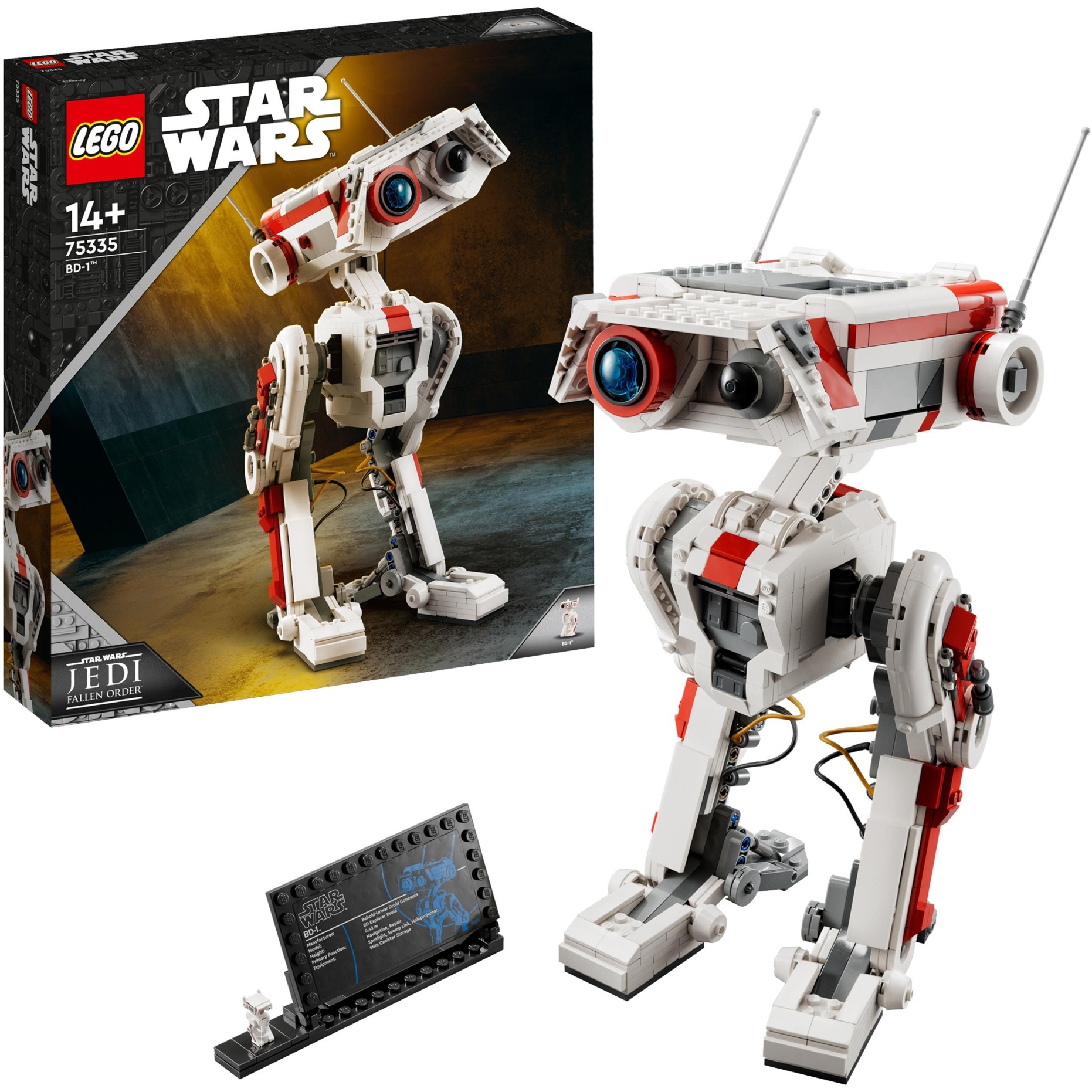 75335 Star Wars BD-1, Konstruktionsspielzeug
