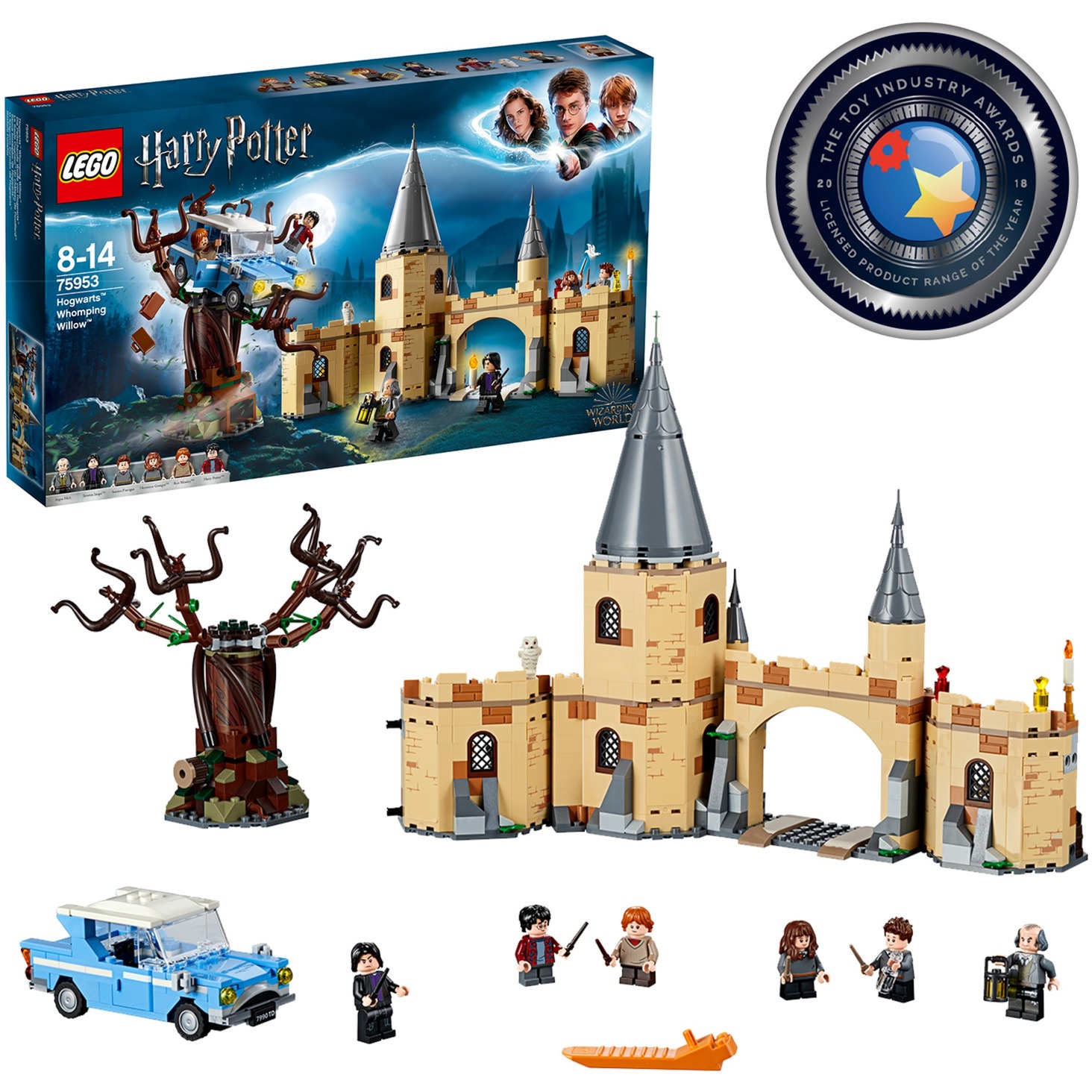 Lego 75953 Harry Potter Die peitschende Weide von Hogwarts, Konstruktionsspielzeug | 05702016110364