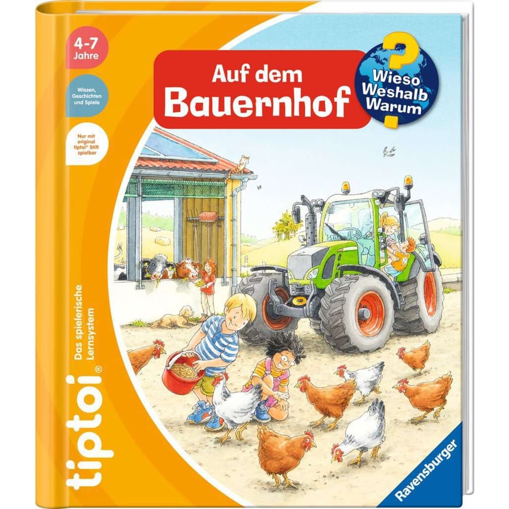 tiptoi Wieso? Weshalb? Warum? Auf dem Bauernhof, Lernbuch
