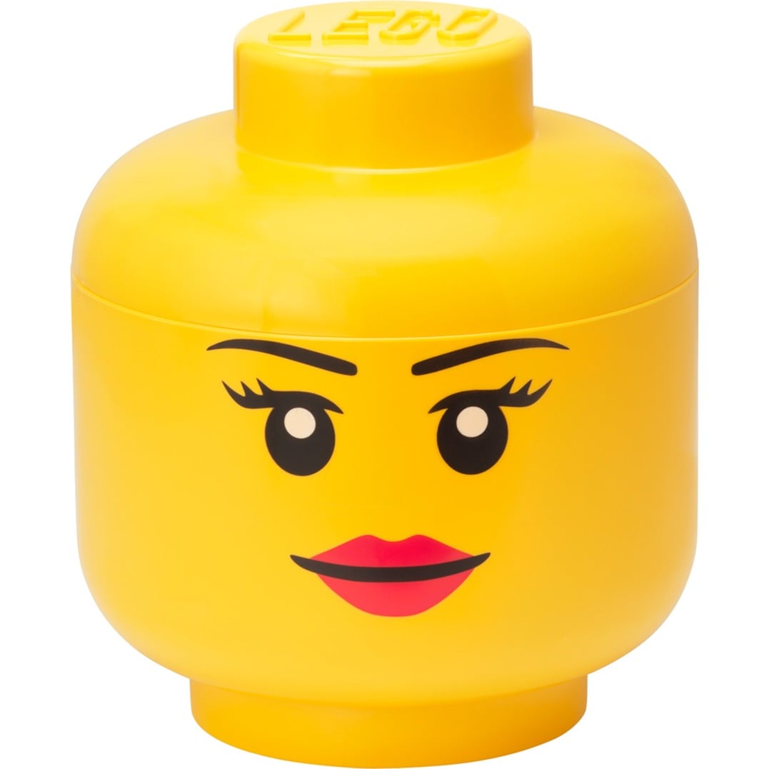 LEGO Iconic Storage Head "Girl", Aufbewahrungsbox