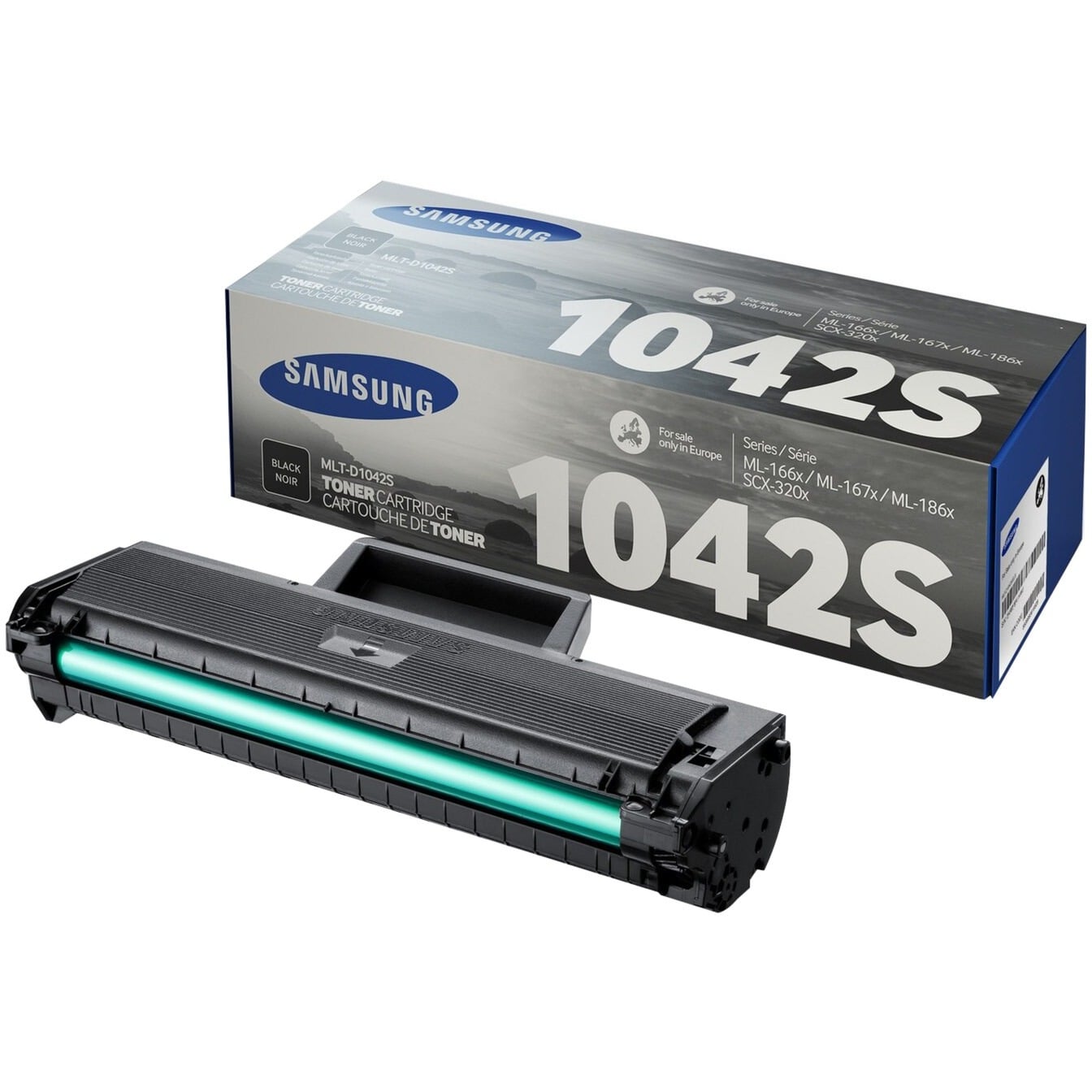 HP Original MLT-D1042S Toner schwarz 1.500 Seiten (MLT-D1042S/ELS) für ML-1660, 1665, 1670, 1675, 1860, SCX-3200