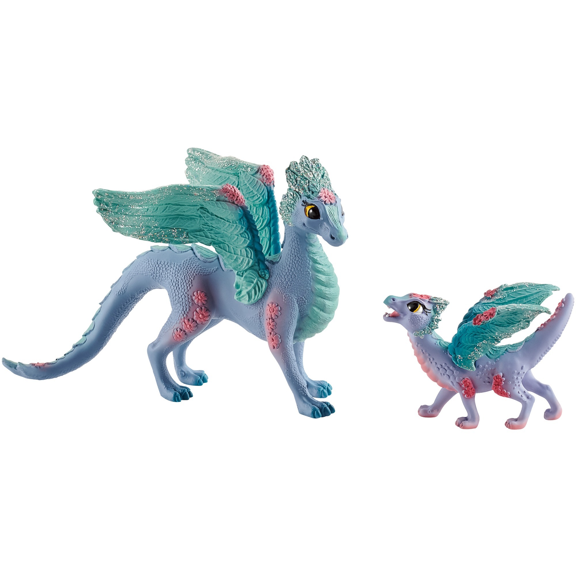 Bayala Blütendrache und Baby, Spielfigur