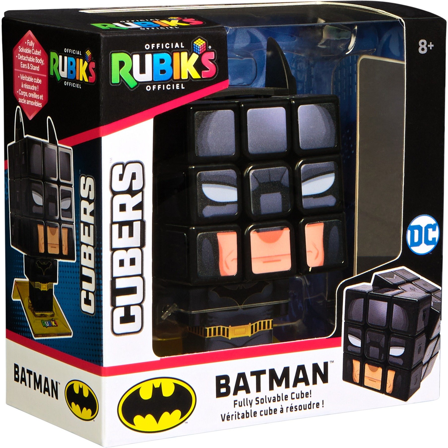 Spin Master Rubik“s – Cubers 3×3 Batman, Geschicklichkeitsspiel | 00681147033771 Spin Master Rubik“s – Cubers 3×3 Batman, Geschicklichkeitsspiel | 00681147033771