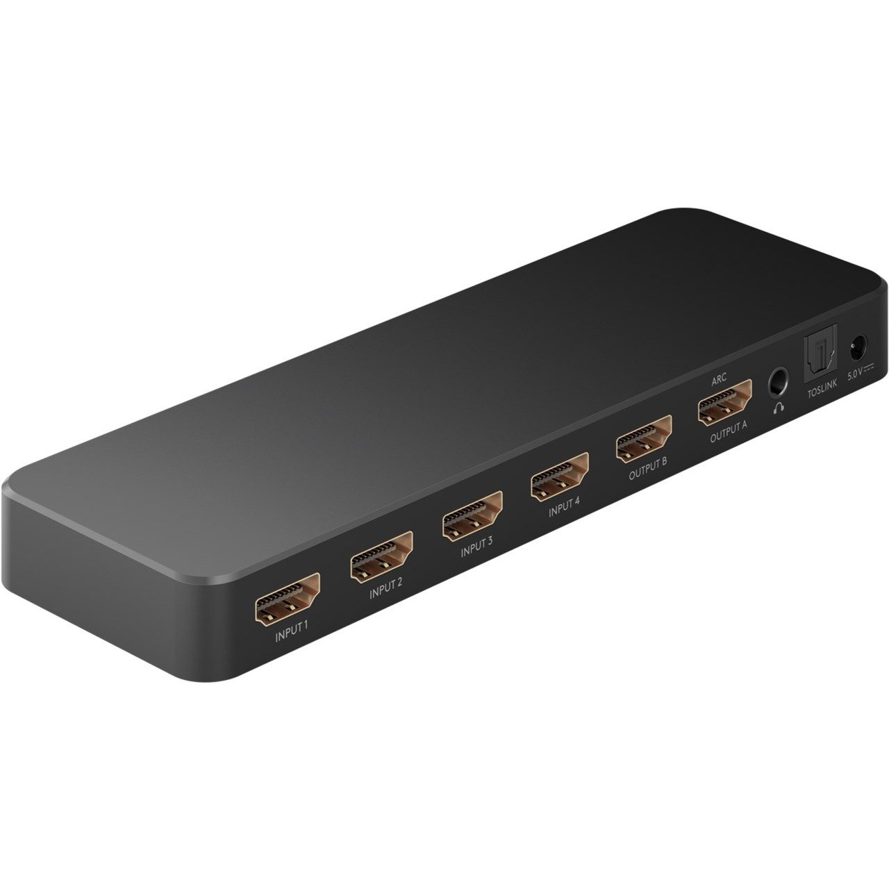 Goobay HDMI Matrix-Schalter 4 auf 2 (4K @ 60Hz), HDMI Splitter | 04040849584794 Goobay HDMI Matrix-Schalter 4 auf 2 (4K @ 60Hz), HDMI Splitter | 04040849584794