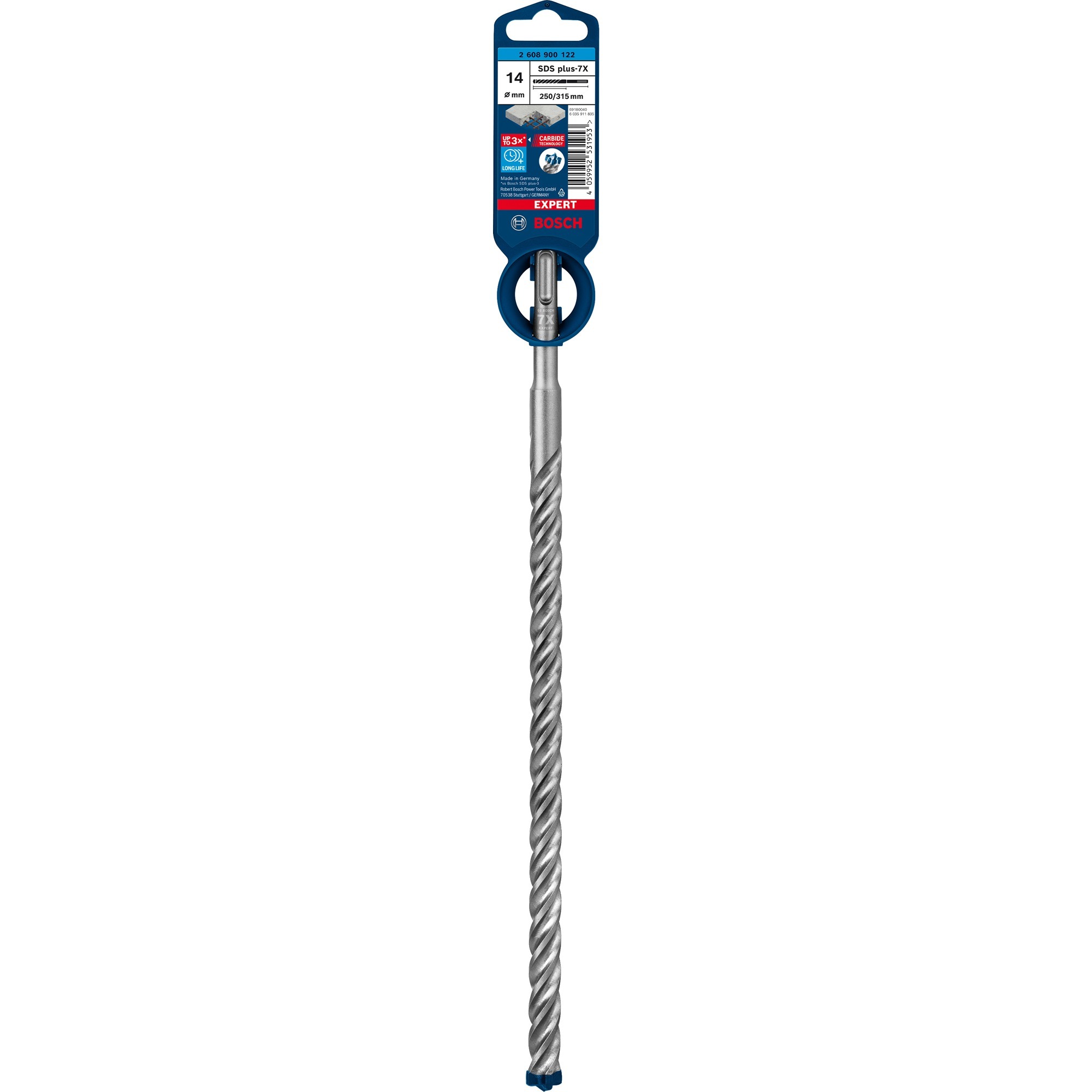 EXPERT Hammerbohrer SDS-plus-7X, Ø 14mm