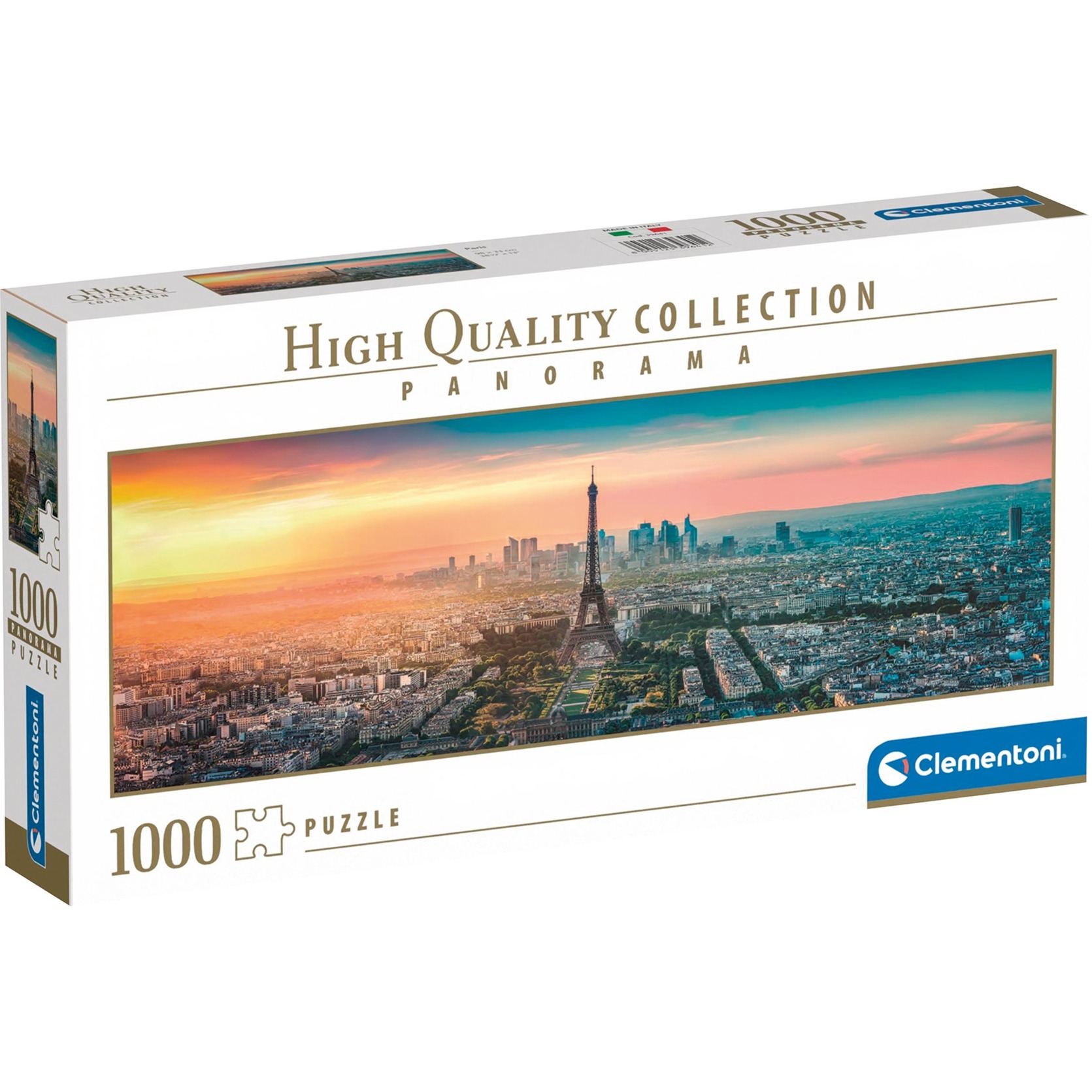 Clementoni High Quality Collection Panorama – Paris, Puzzle | 08005125396412 Clementoni High Quality Collection Panorama – Paris, Puzzle | 08005125396412