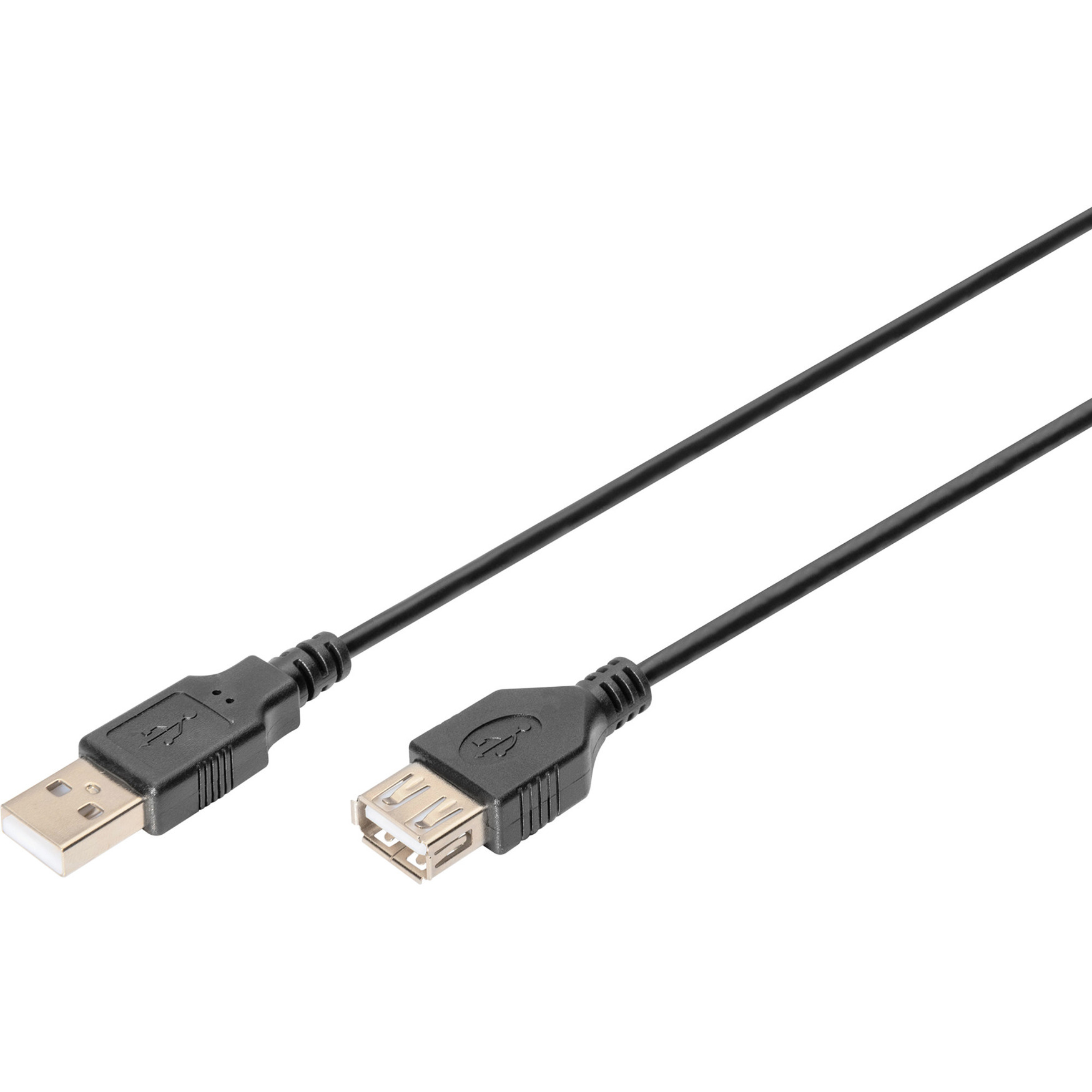 USB 2.0 Verlängerungskabel, USB-A Stecker > USB-A Buchse