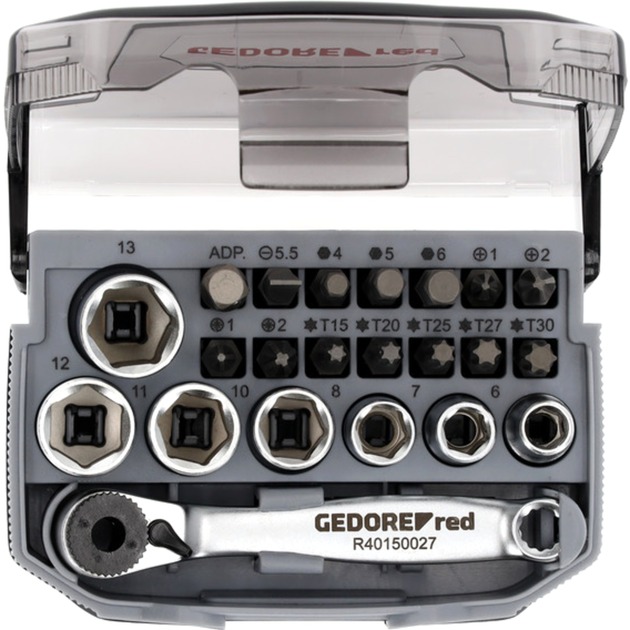 Gedore red Steckschlüssel-Satz 1/4″ | 04060833000260