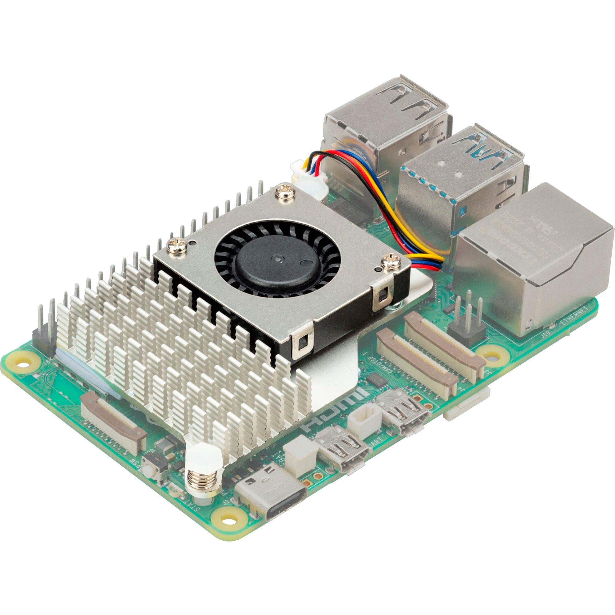Raspberry Pi Aktiv Kühler, Chipsatzkühler