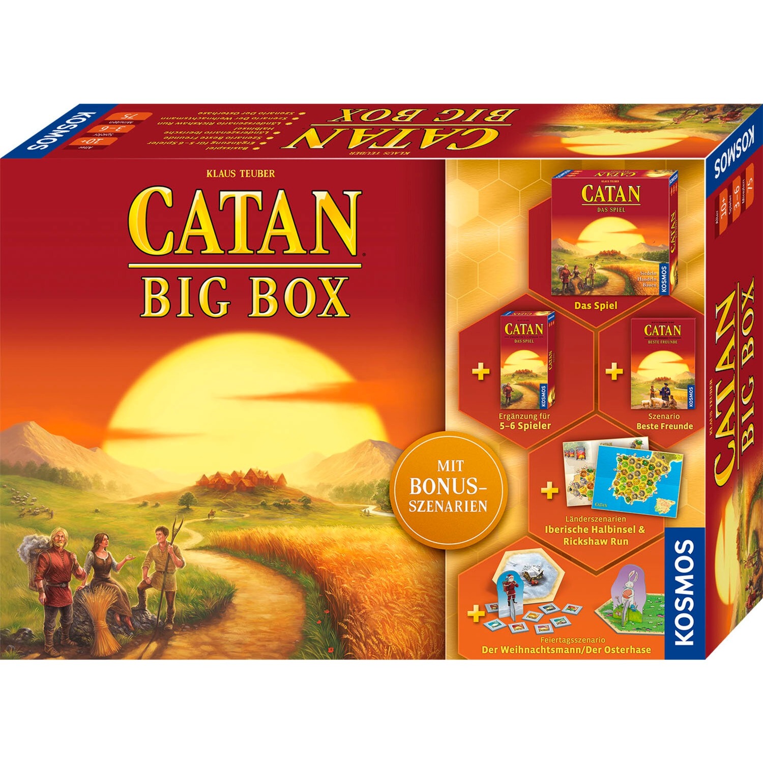 Kosmos CATAN – Big Box, Brettspiel | 04002051682941 Kosmos CATAN – Big Box, Brettspiel | 04002051682941