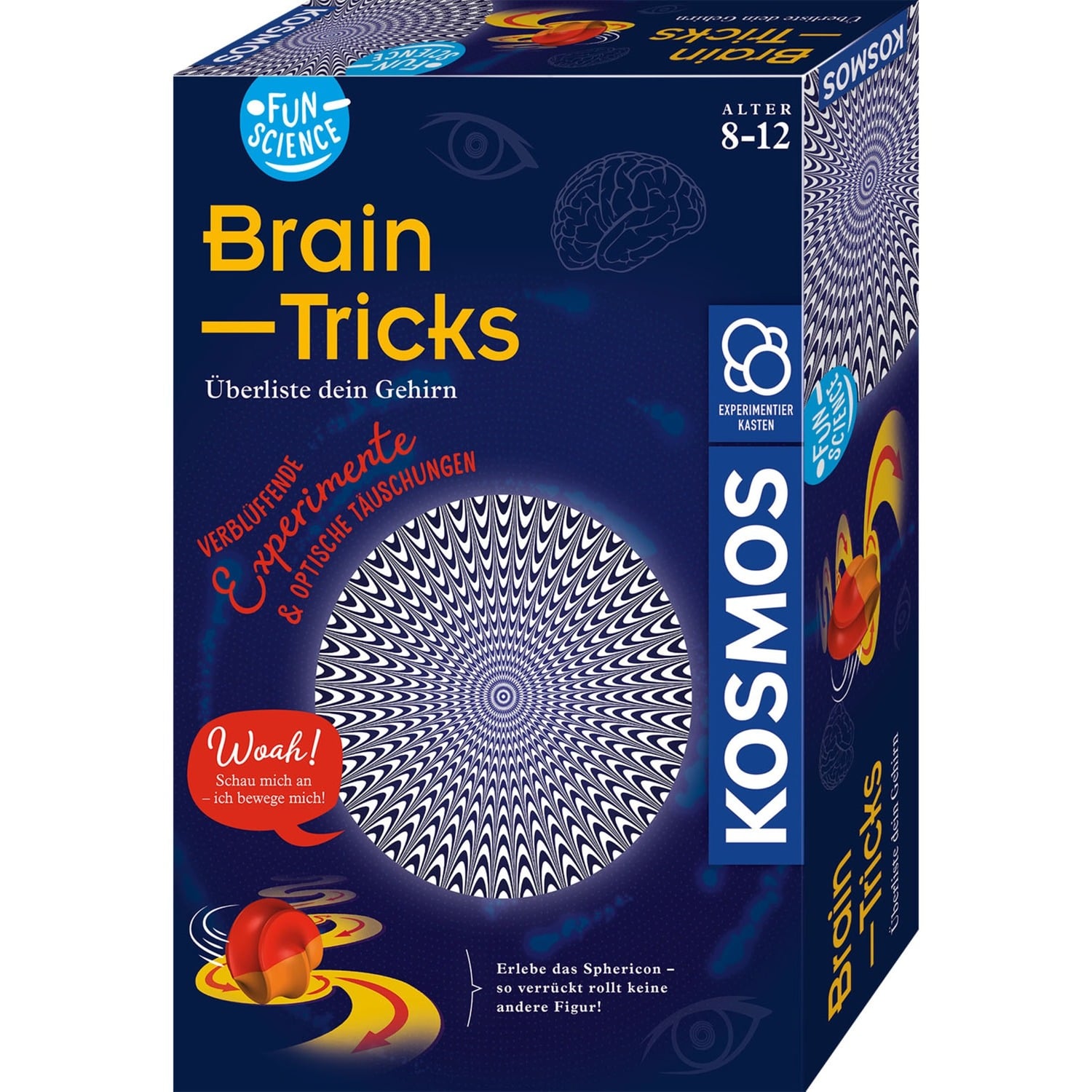 Fun Science Brain Tricks, Experimentierkasten