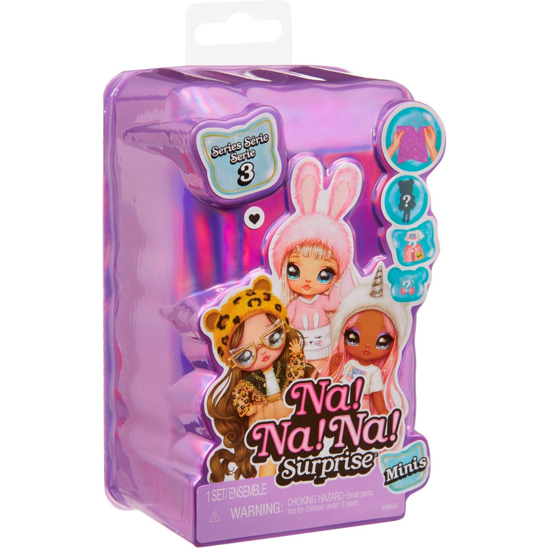 MGA Entertainment Na! Na! Na! Surprise Minis Serie 3, Puppe | 00035051594499 MGA Entertainment Na! Na! Na! Surprise Minis Serie 3, Puppe | 00035051594499