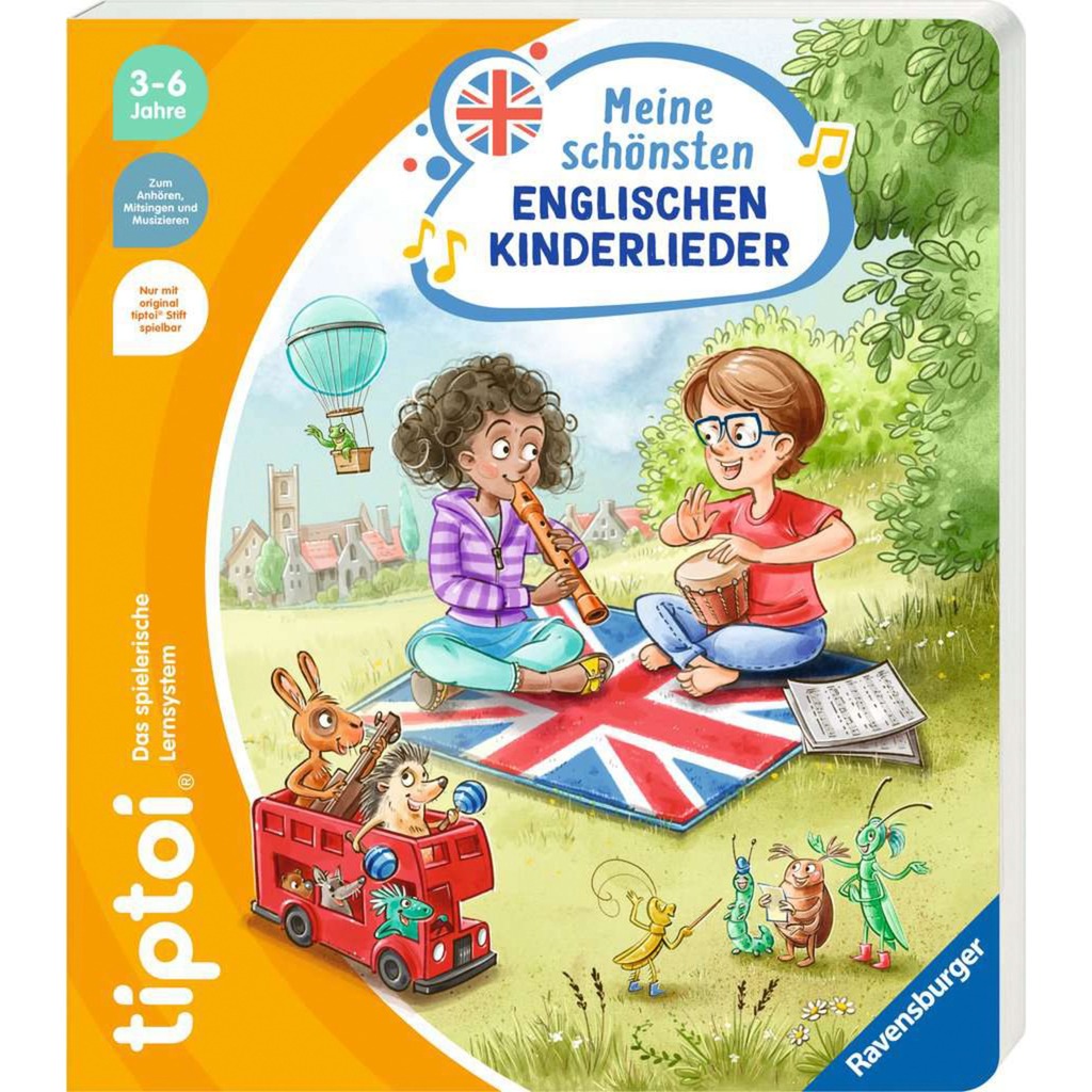 tiptoi Meine schönsten englischen Kinderlieder, Lernbuch