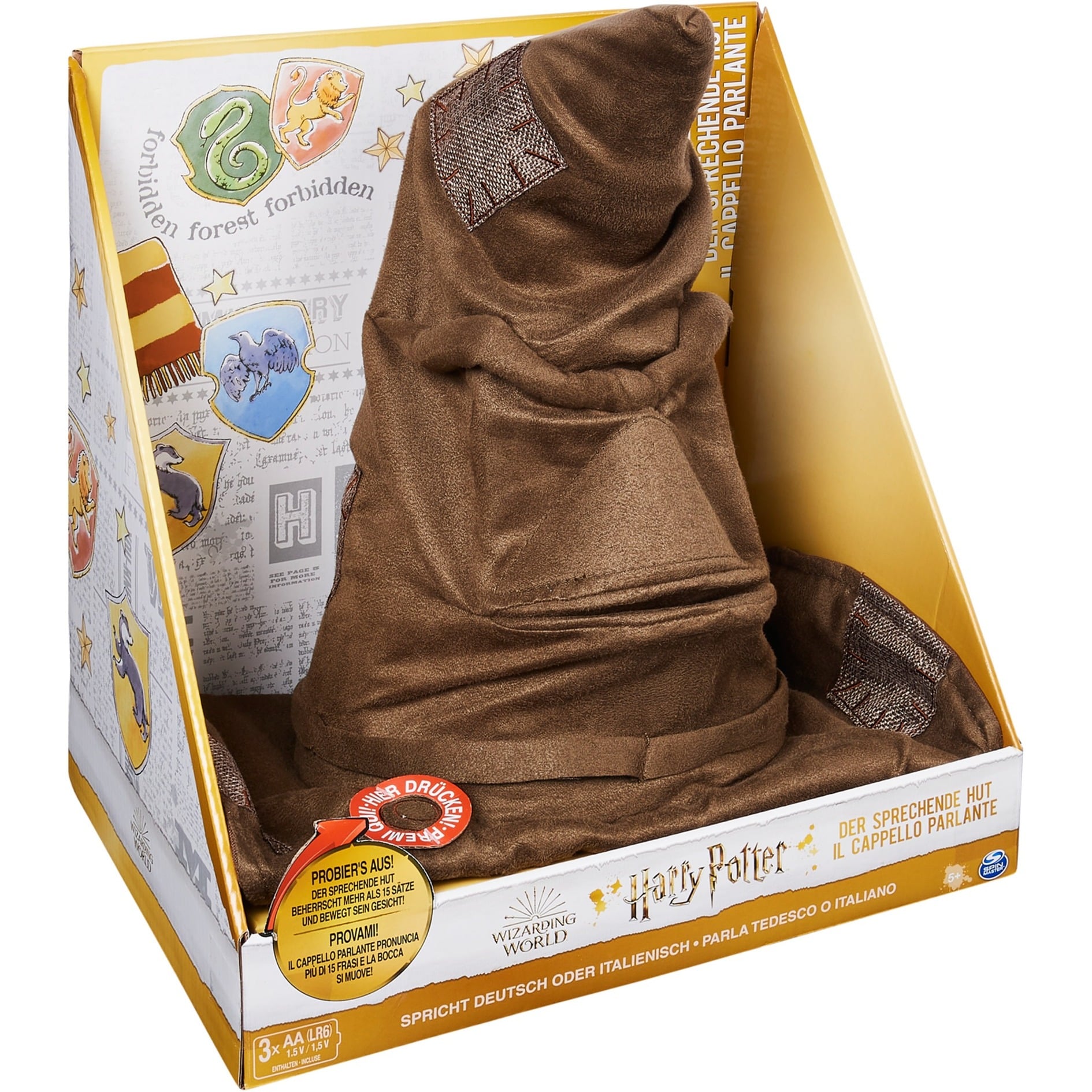 Wizarding World Harry Potter - Interaktiver Sprechender Hut, Rollenspiel