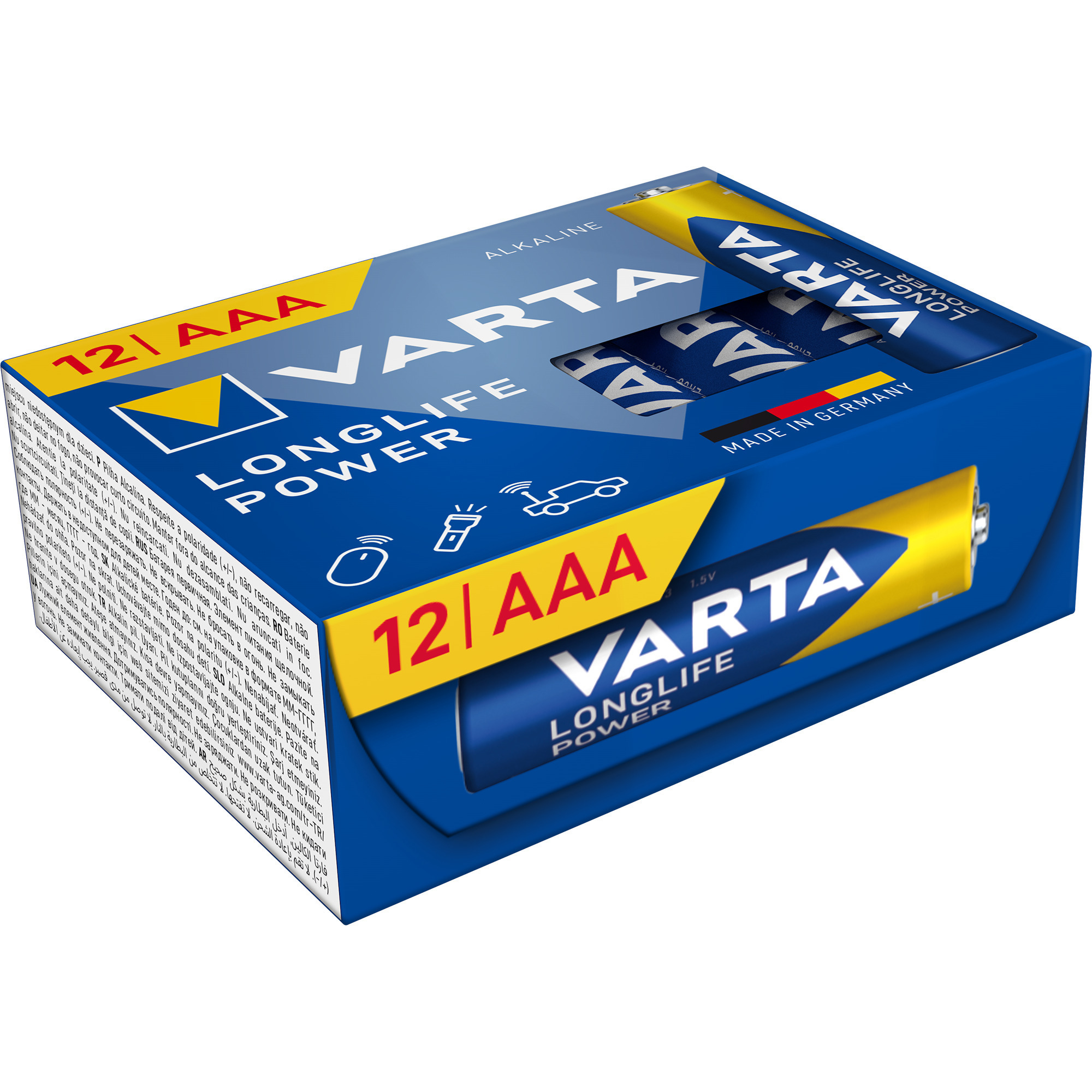 Longlife Power Batterie LR03 Box, AAA (Micro)