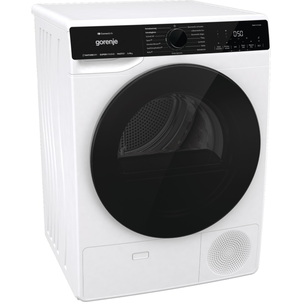 DPNA93W, Wärmepumpentrockner