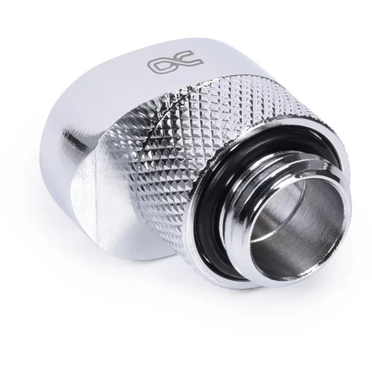 Alphacool Eiszapfen 8mm Versatzstück G1/4 AG auf G1/4 IG, Verbindung silber