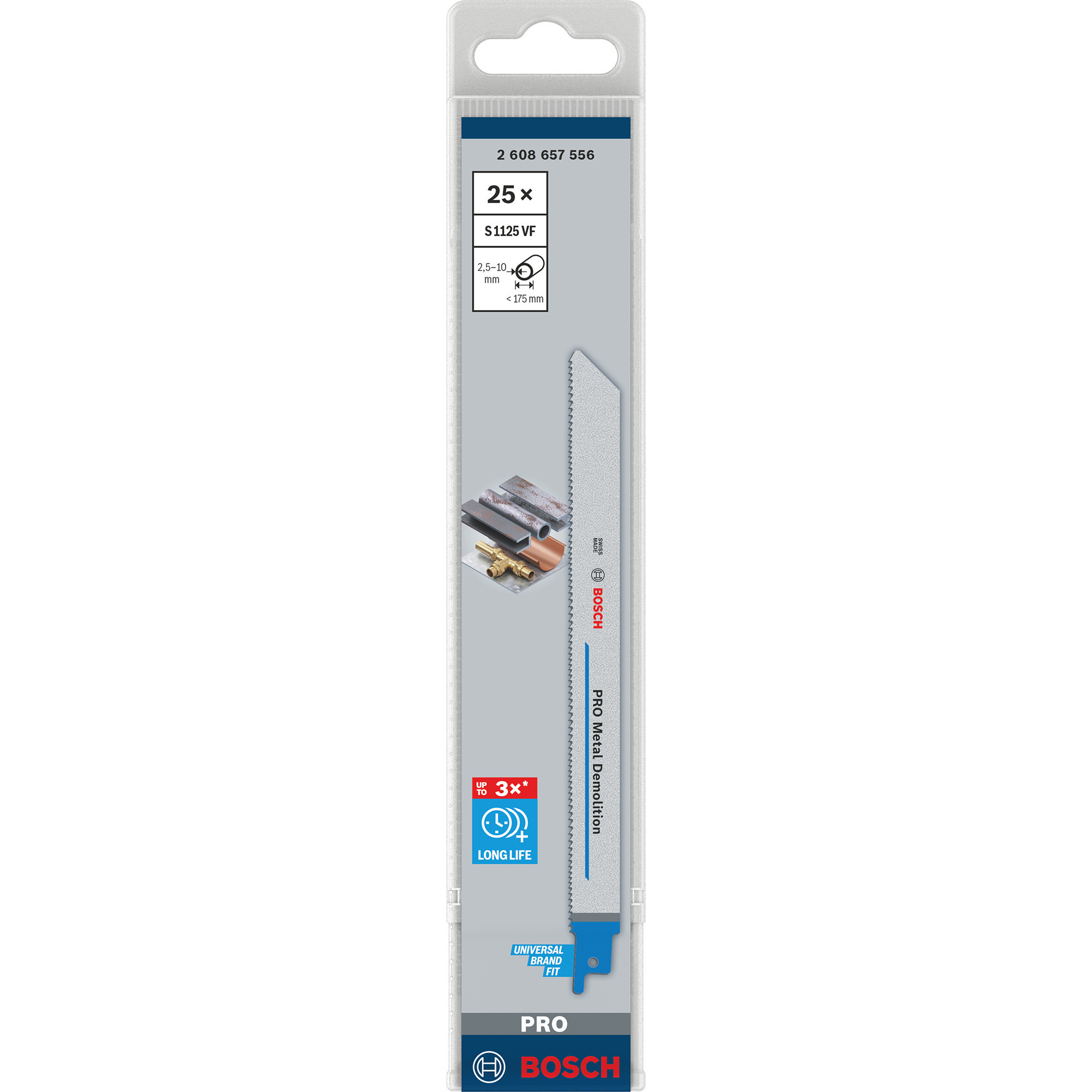 PRO Metal Demolition Säbelsägeblatt S 1125 VF, 25 Stück