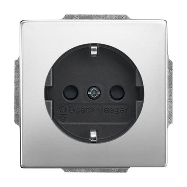 Steckdoseneinsatz Typ 20 EUCKS-866, Steckdose CEE 7/3 mit Erdungsclips, 16 Ampere, 250 Volt