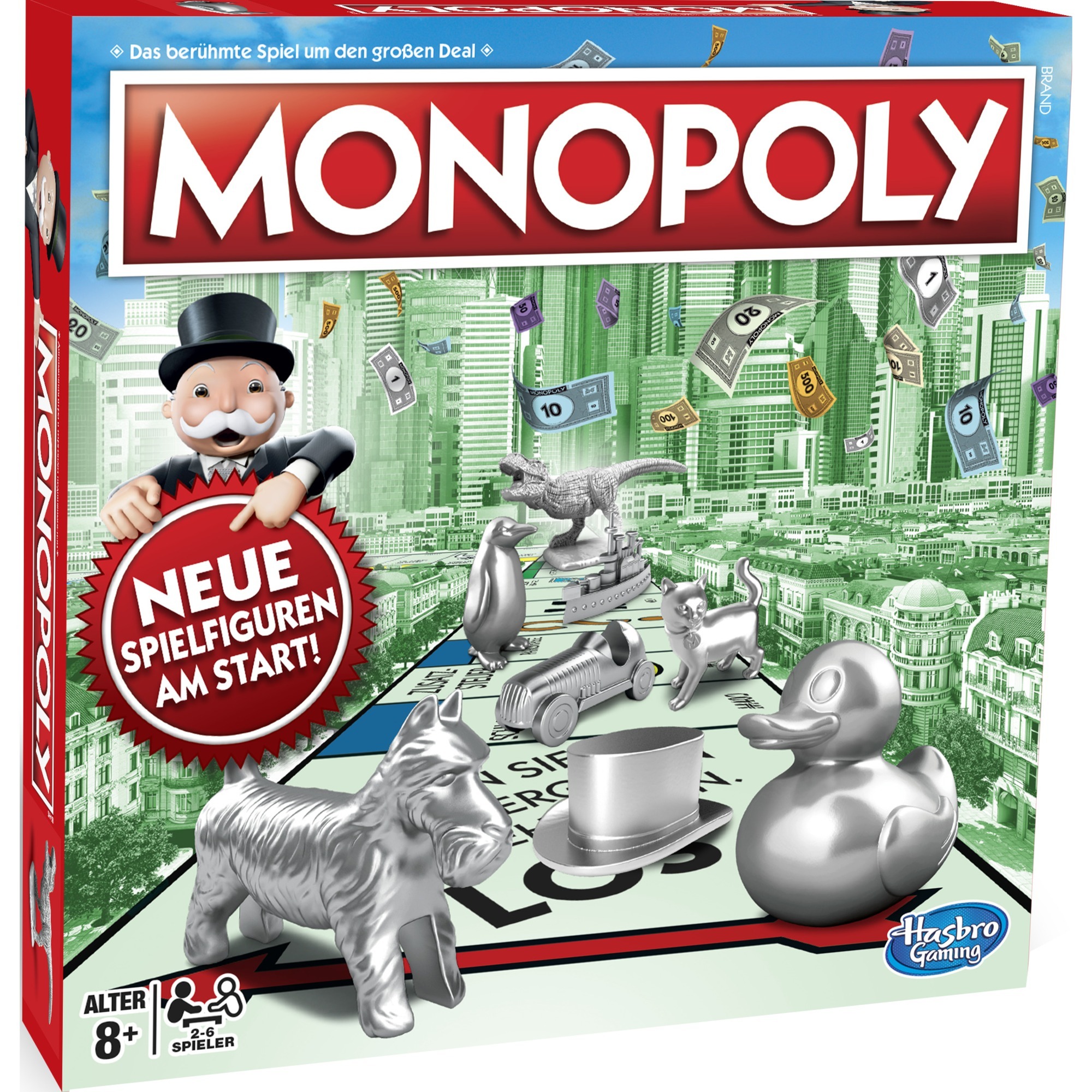 Hasbro Monopoly Classic, Brettspiel | 05010993411504 Hasbro Monopoly Classic, Brettspiel | 05010993411504
