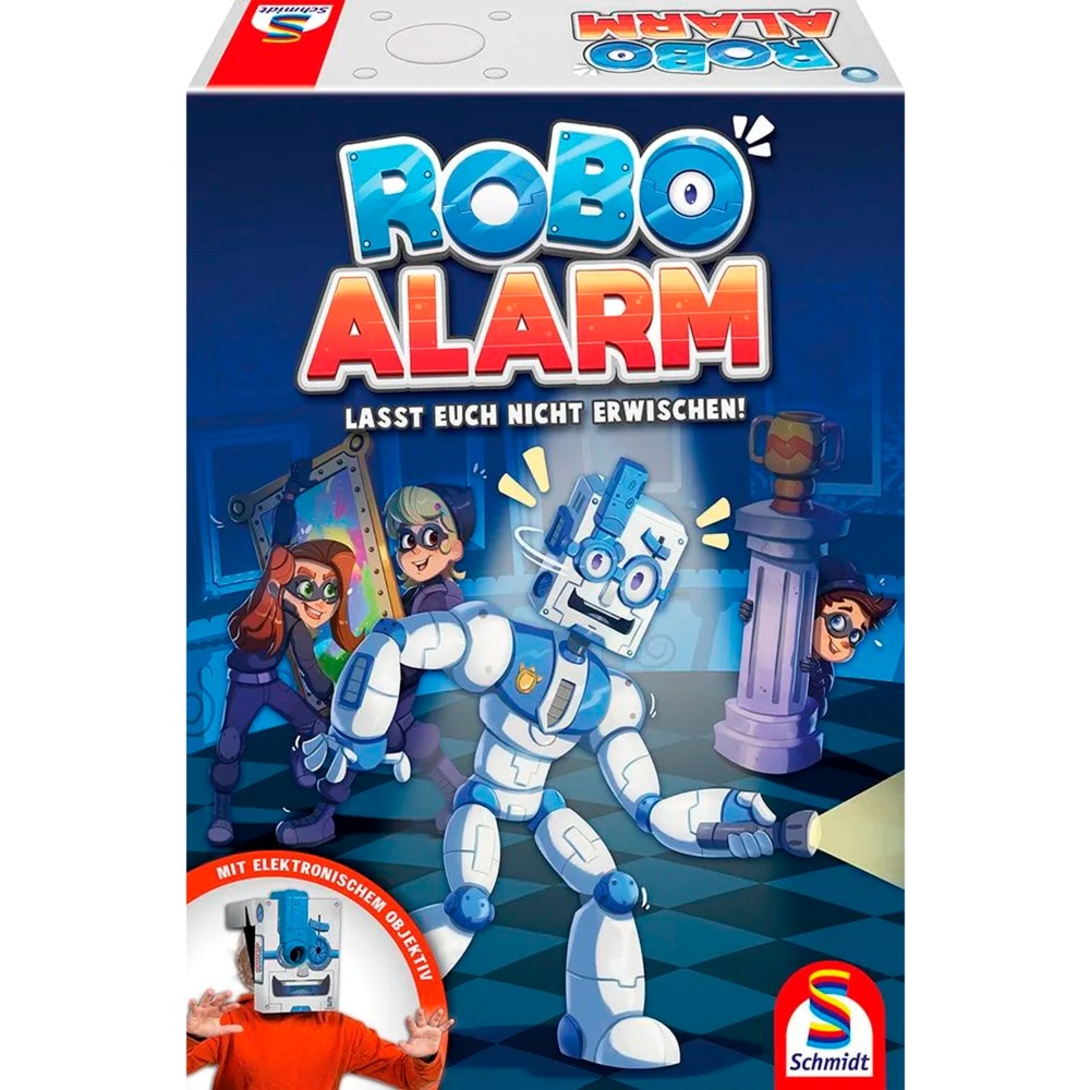 Schmidt Spiele Robo Alarm – Lasst euch nicht erwischen!, Partyspiel | 04001504406431 Schmidt Spiele Robo Alarm – Lasst euch nicht erwischen!, Partyspiel | 04001504406431