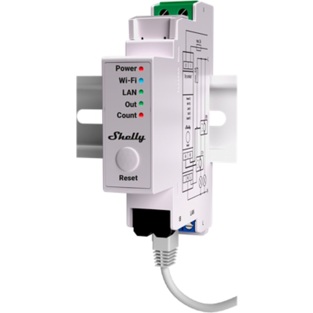 Shelly PRO EM – 2x 50A, Relais | 03800235268148 Shelly PRO EM – 2x 50A, Relais | 03800235268148