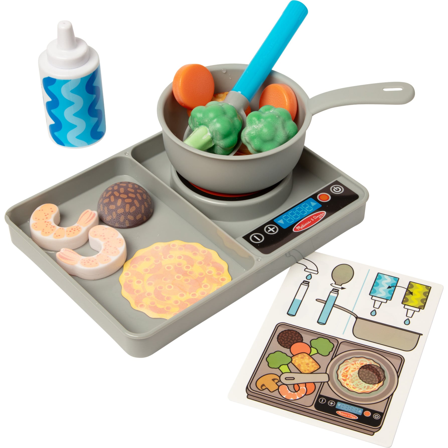 Melissa & Doug - Water WOW! Kochset, Spielküche