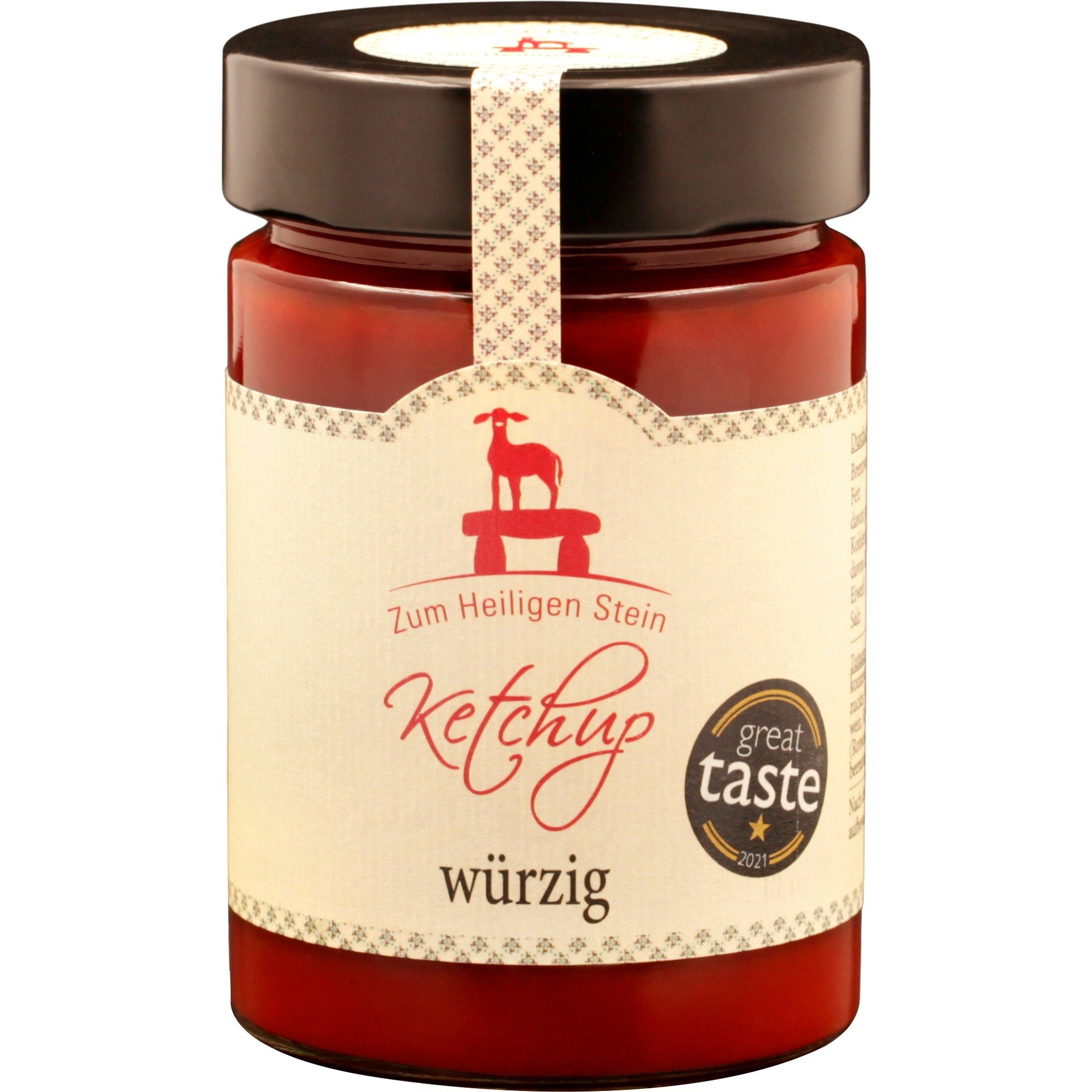 Zum Heiligen Stein Ketchup würzig, Sauce | 04260523030021 Zum Heiligen Stein Ketchup würzig, Sauce | 04260523030021