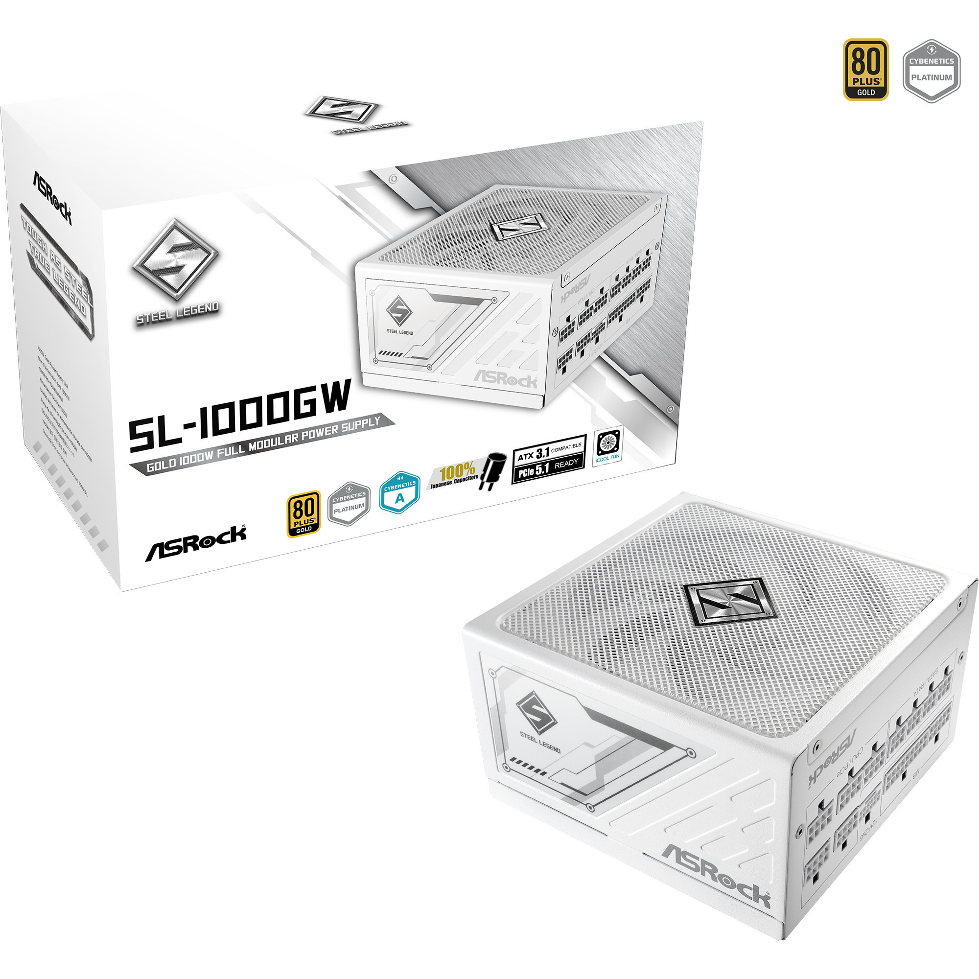 Steel Legend SL-1000GW, PC-Netzteil