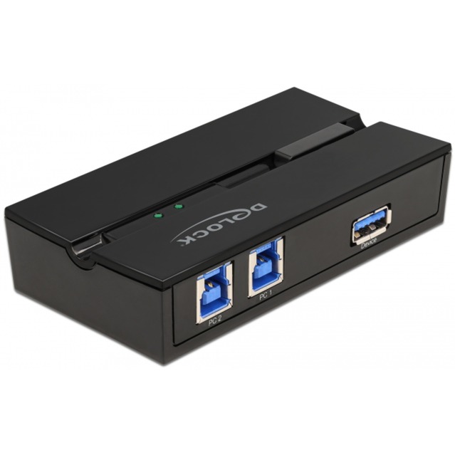 Delock USB 3.0 Switch für 2 PC an 1 Gerät, USB-Umschalter | 04043619114955 Delock USB 3.0 Switch für 2 PC an 1 Gerät, USB-Umschalter | 04043619114955