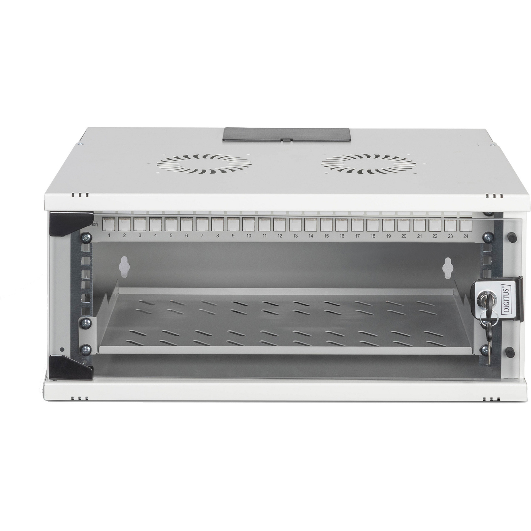 Netzwerk-Set SOHO Pro 19" 540x400 mm (BxT), IT-Schrank