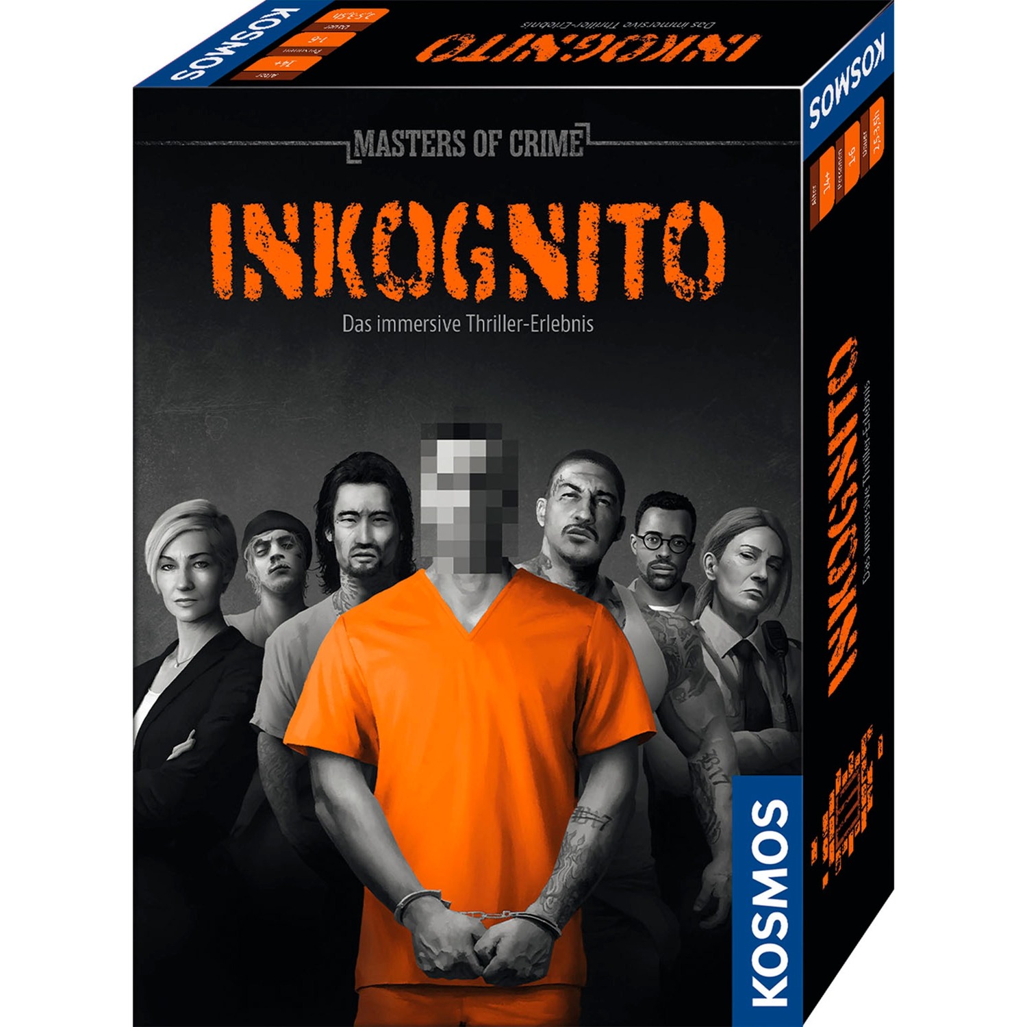 Masters of Crime: Inkognito, Brettspiel