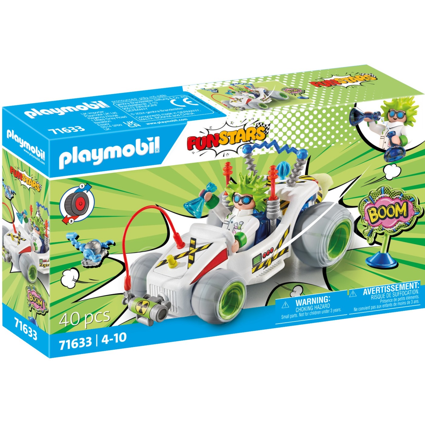 PLAYMOBIL 71633 Funstars Rasender Professor, Konstruktionsspielzeug | 04008789716330