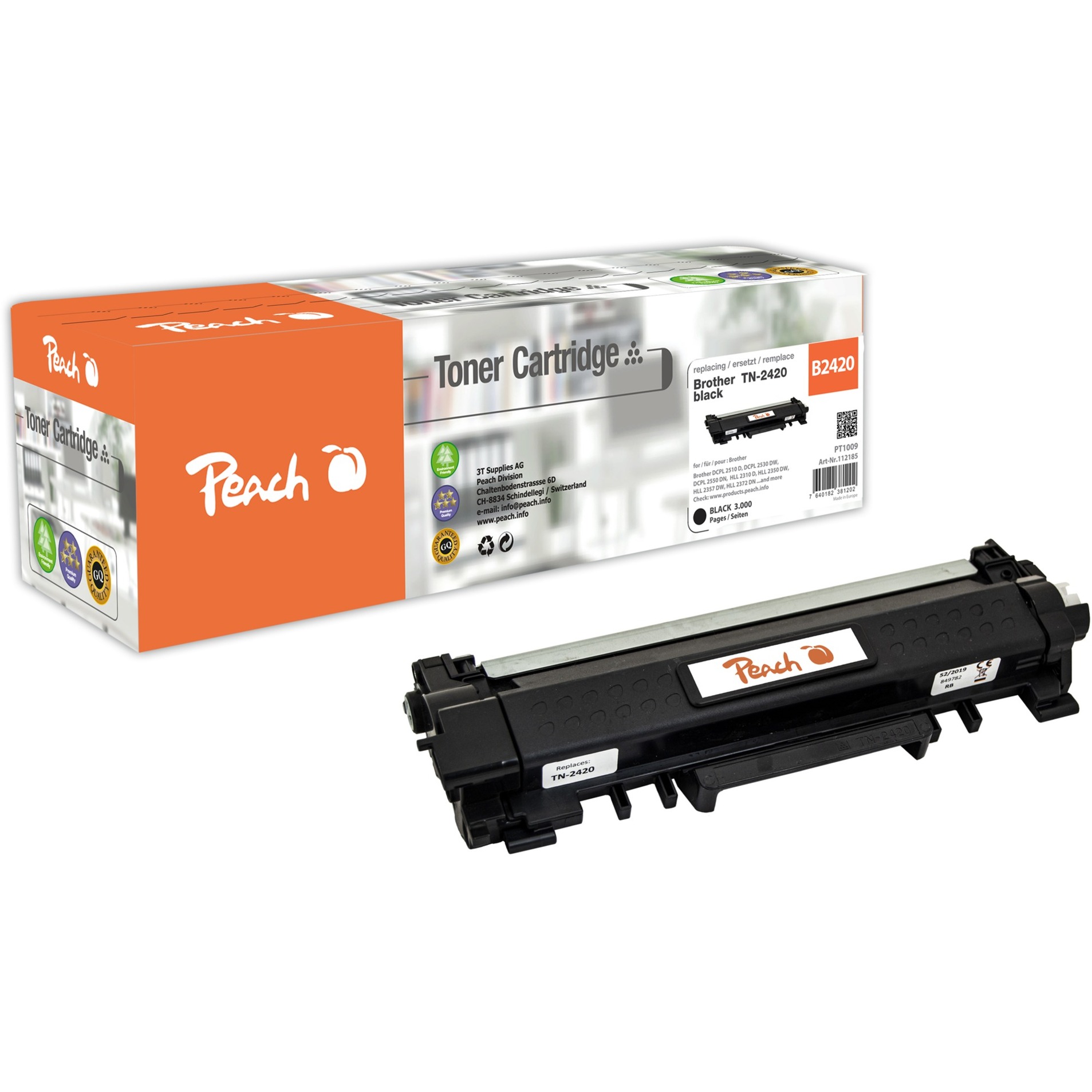 Toner schwarz 112185