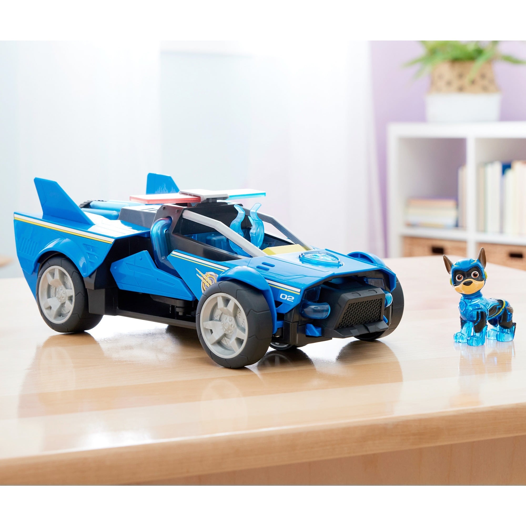 paw patrol superhelden spielzeug Spin Master Paw Patrol: Der Mighty Kinofilm, Chases Deluxe Superhelden