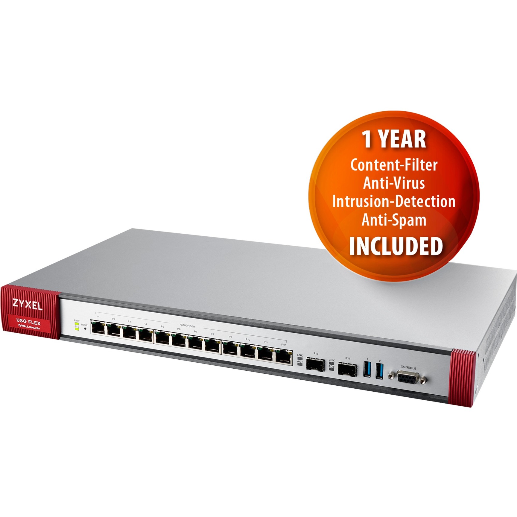 Zyxel USG FLEX 700 UTM Bundle, Firewall | 04718937614851